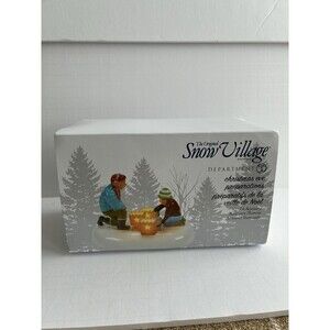 Department 56 Snow Village Christmas Eve Preparations Lit Accessory 6009703